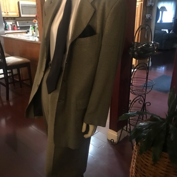 El Can’to /Italian Designer Suit/ lightbrown - Picture 4 of 10
